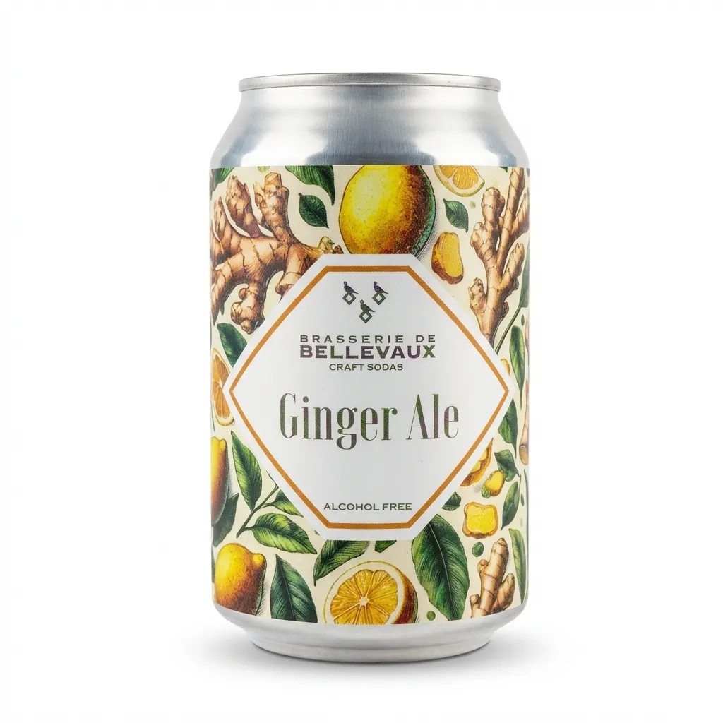 Gingerale can 33cl